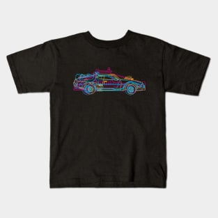 "Vehicles I: 1980's Sci-Fi" Series- LIMITED "CMYK" EDITION Kids T-Shirt